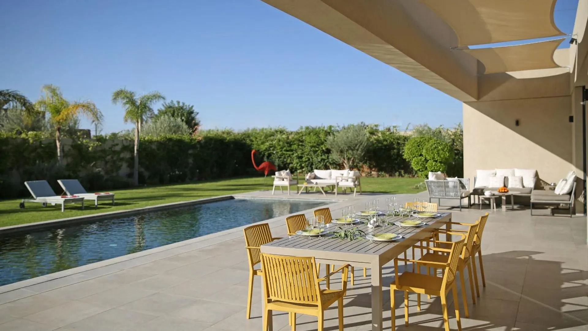 Ada Ada Modern Villa With Heated Private Pool Next City Center Marrakesh Morocco